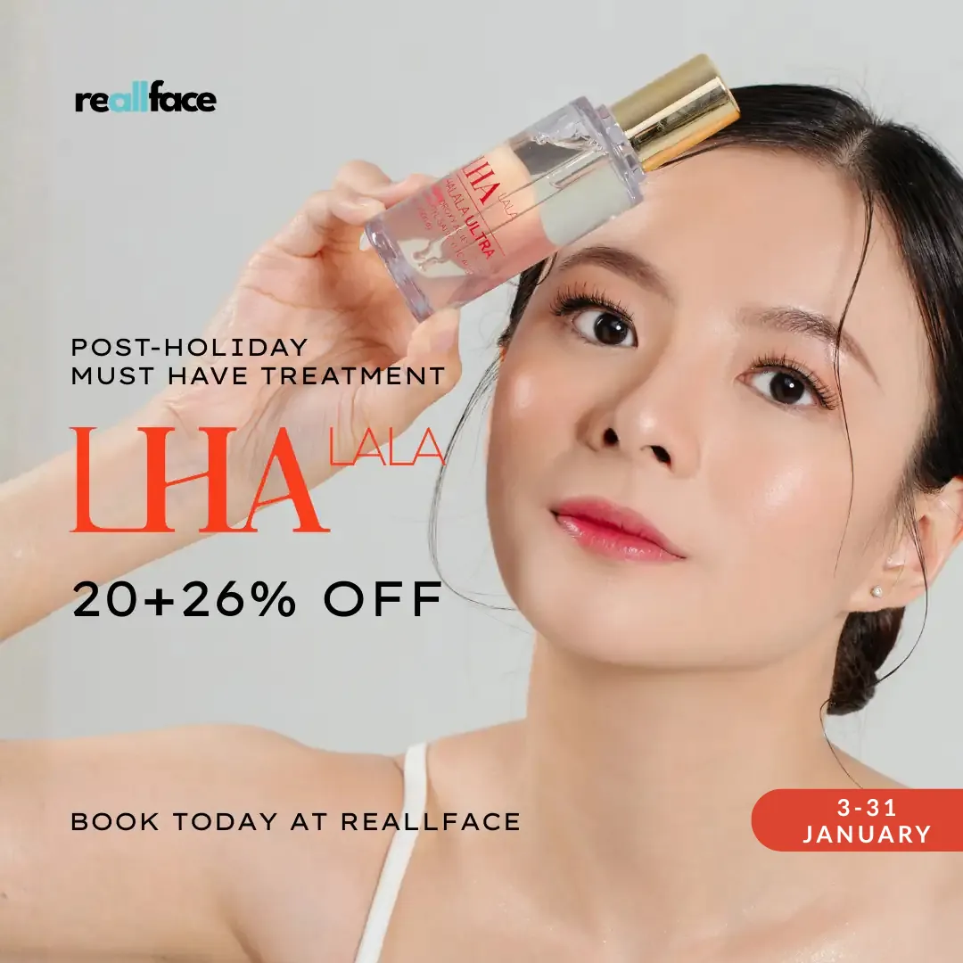 Promo LHA Lala Peel & Platinum Pico di klinik Reallface